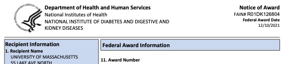 Delighted and rejoicing while humbly being thankful to all the past mentors, students, collaborators and colleagues whose contributions were invaluable to make this a reality. Thank you <a href="/NIHFunding/">NIH Funding</a> <a href="/UMassChan/">UMass Chan Medical School</a> #FirstR01