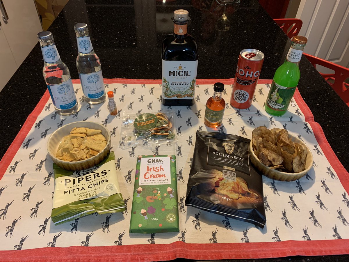 Halloween 🎃 cocktails and Christmas 🎅 music 🤷 <a href="/micildistillery/">Micil Distillery</a> @BurtsSnacks <a href="/Piperscrisps/">Pipers Crisps</a> <a href="/craftginclub/">craftginclub</a> <a href="/TroughtonsMixer/">Troughtons Premium Mixers</a>