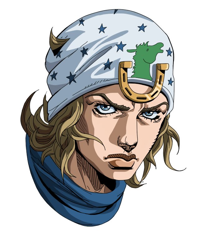 Johnny Joestar by @GrandGuerrilla Lineart and colored by me 🏇