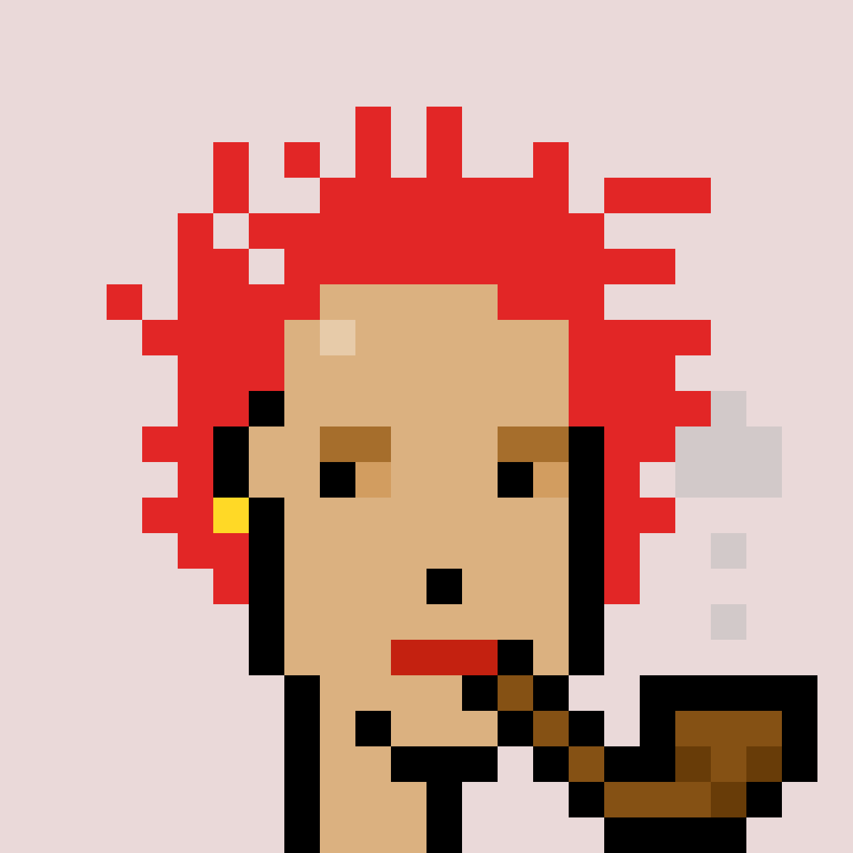 Live2LoveArts's tweet photo. @CryptoZunks 1 of my 4. Ginger gangggg!!! https://t.co/ZqIiKZByWm