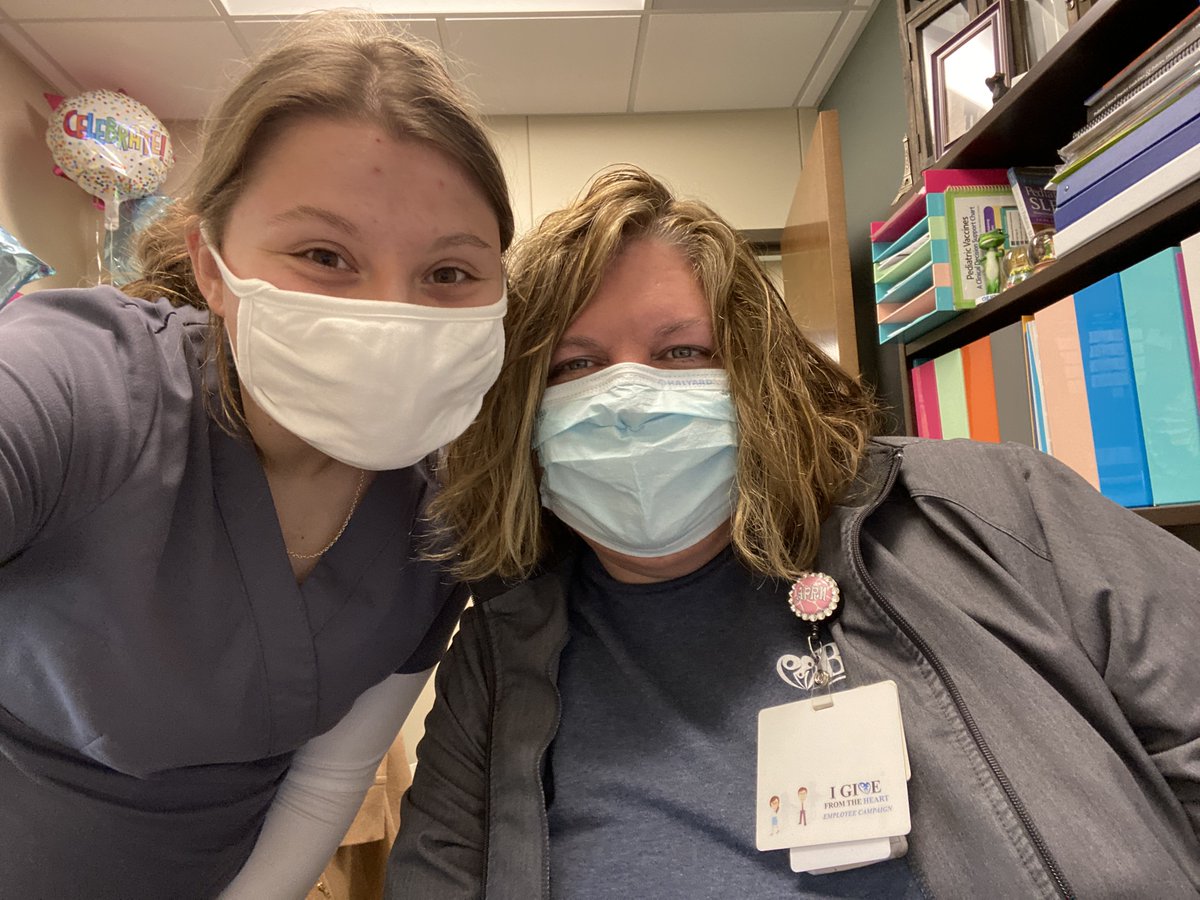 I followed Penny Shaffer, a pediatric nurse practitioner at BCH's Women &amp; Children Clinic. My experience with patients and meeting children motivated me to pursue a degree, earning my R.N., APRN, and pediatric nurse license. Overall I absolutely loved my shadow. #BHSCareers