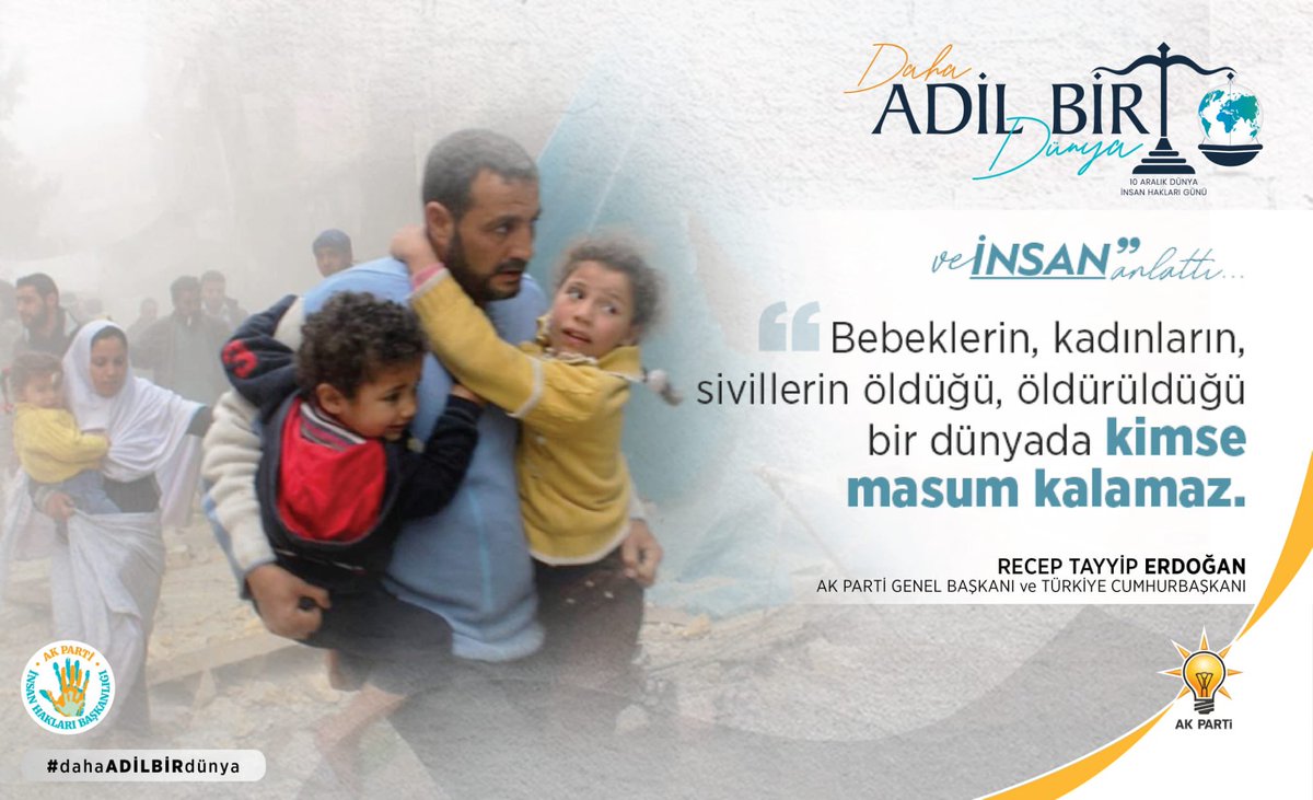 SezerBayrmoglu's tweet photo. 10 Aralık #DünyaİnsanHaklarıGünü vesilesiyle tüm insanların doğumdan ölüme kadar adil, insani ve özgür bir şekilde yaşamasını dilerim. #dahaADİLBİRdünya https://t.co/NvWu9QebCn