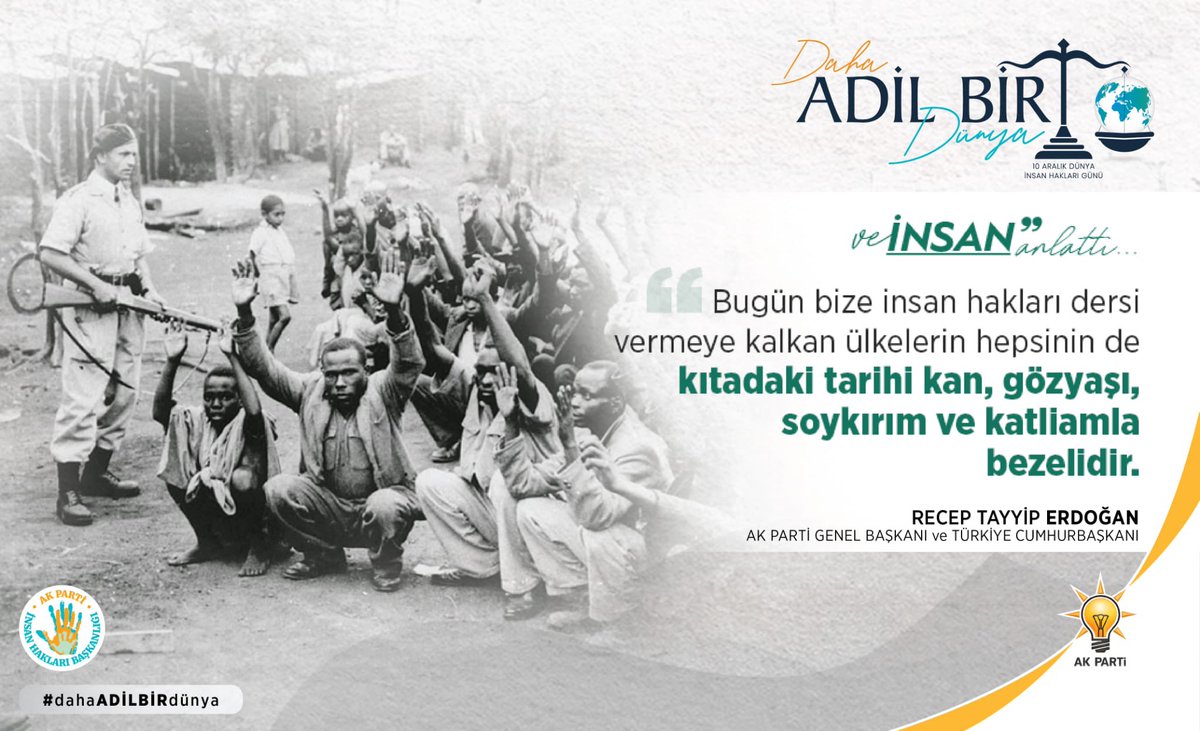SezerBayrmoglu's tweet photo. 10 Aralık #DünyaİnsanHaklarıGünü vesilesiyle tüm insanların doğumdan ölüme kadar adil, insani ve özgür bir şekilde yaşamasını dilerim. #dahaADİLBİRdünya https://t.co/NvWu9QebCn