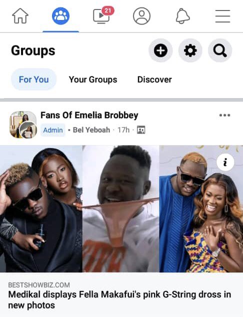 Angelob53291397's tweet photo. @SanguDelle @sarkodie Free Poloo or arrest Medikal and Fella for showing us their panties https://t.co/7xv9m9wS8I