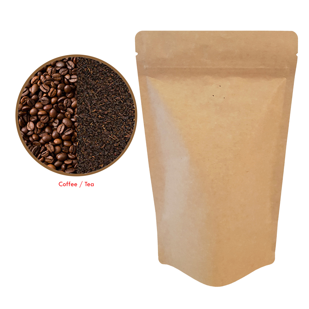 WHITE MATT WITH VALVE  BAG STAND UP POUCHES COFFEE BAG SEEDS NUTS HEAT SEAL BAG 
