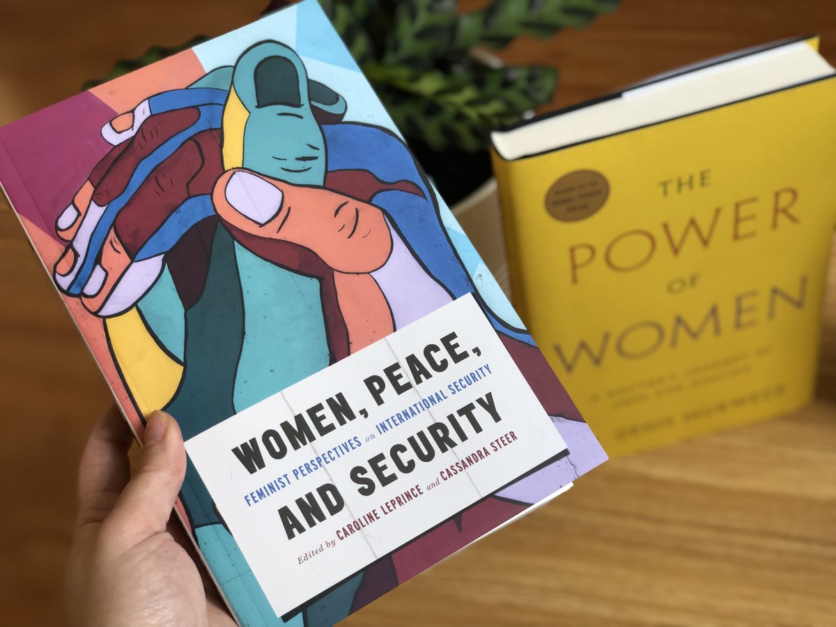 Katrina Leclerc (she/elle/ella) (@leclerc_katrina) on Twitter photo Look what showed up at my door on #HumanRightsDay. Excited to add this to my holiday reading list! 📚❄️
Congrats to <a href="/CLepr1nce/">Caroline Leprince</a> & <a href="/CassandraSteer/">Dr. Cassandra Steer</a> for this newest addition to #WomenPeaceSecurity literature 👏 Look what showed up at my door on #HumanRightsDay. Excited to add this to my holiday reading list! 📚❄️
Congrats to <a href="/CLepr1nce/">Caroline Leprince</a> & <a href="/CassandraSteer/">Dr. Cassandra Steer</a> for this newest addition to #WomenPeaceSecurity literature 👏
