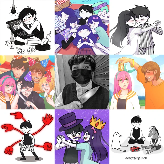 oof forgot to post this #artistvsart2021 #OMORI 