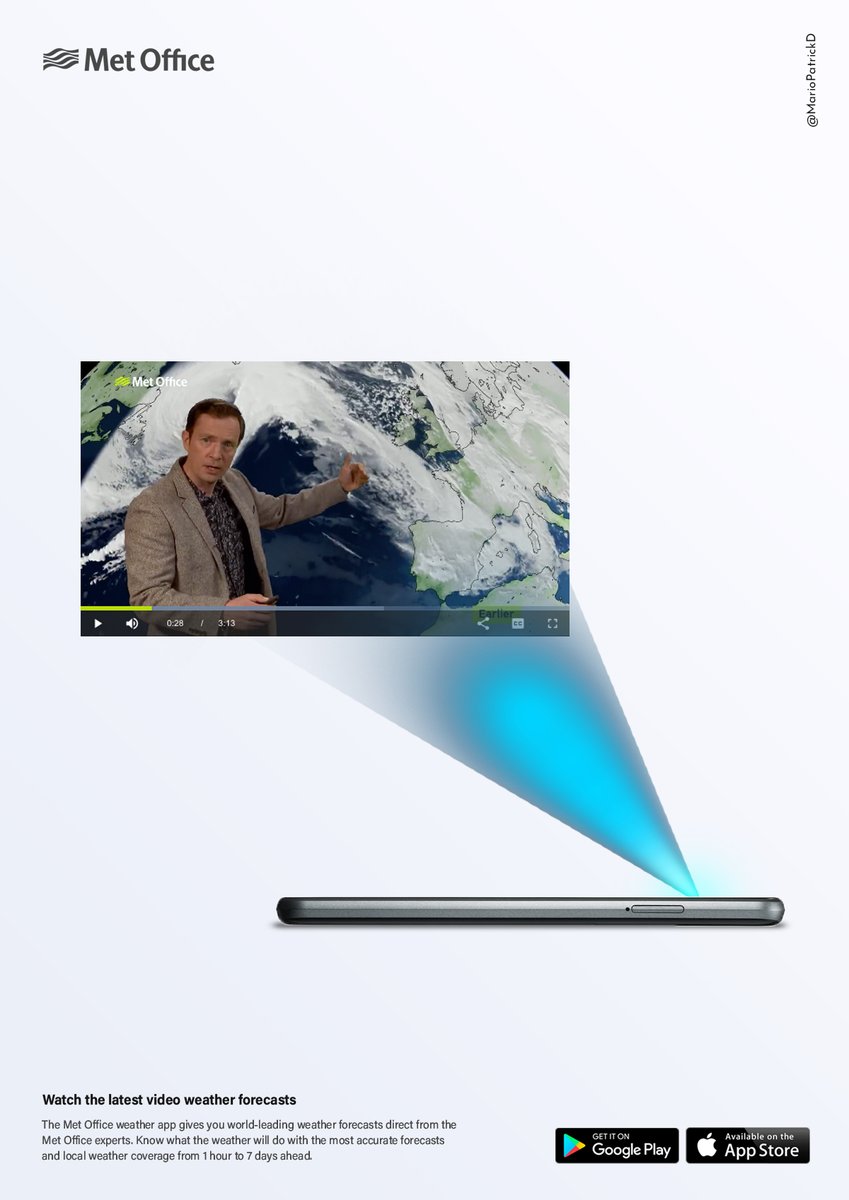 MarioPatrickD's tweet image. #WeatherReady @metoffice app gives you a personalised weather forecast at your finger tips.
@OneMinuteBriefs