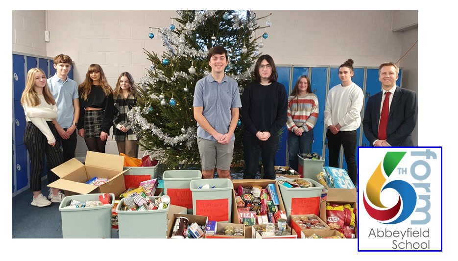 Abb6th's tweet photo. Fantastic Salvation Army fundraising led by our 6th Form Student Leadership team #ChristmasGiving https://t.co/DpE4J5QKOf