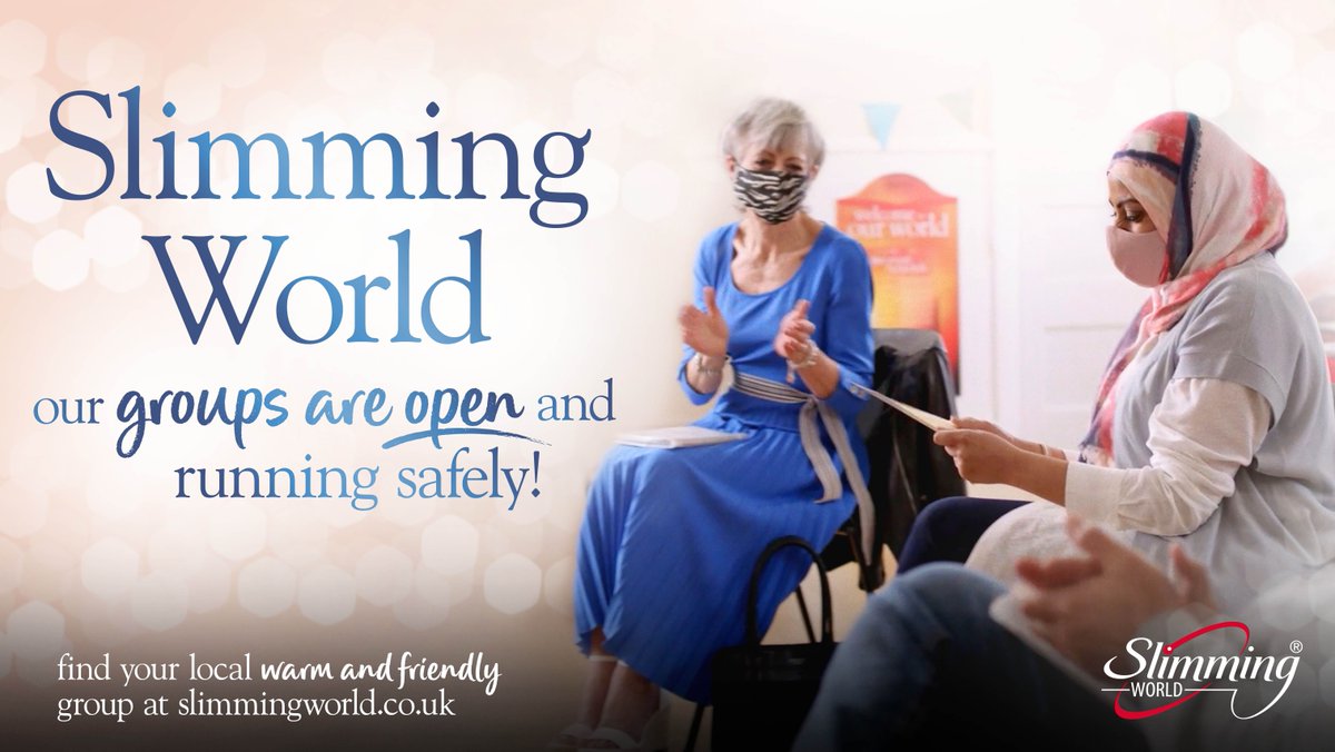 SlimmingWorld's tweet photo. #SlimmingWorld groups are open and running safely. You can find a summary of the measures in place to help keep members as safe as possible here: https://t.co/IDCO7ZnaQM #COVID19 https://t.co/lQLCSqOknh