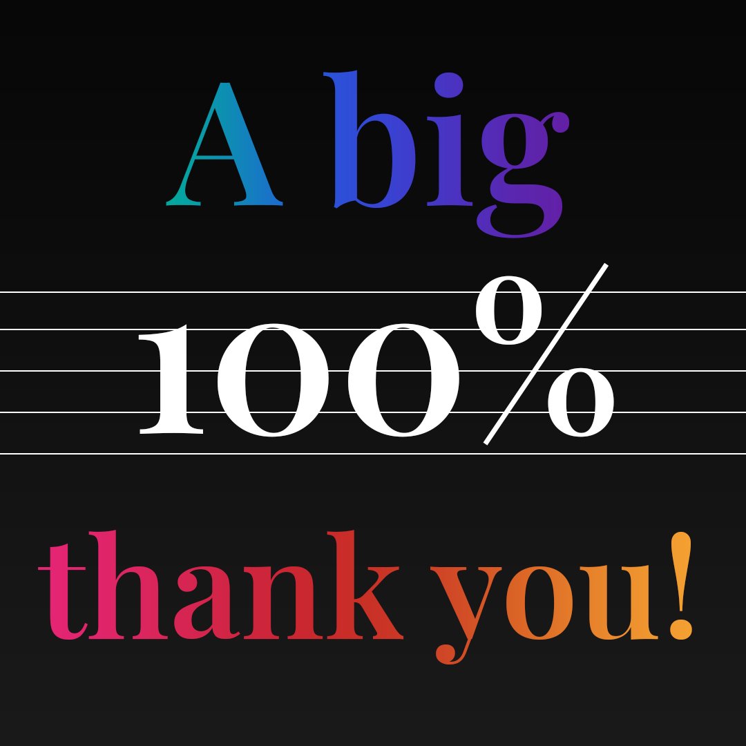 🥳 WE DID IT 🥳 Thank you for your support! We're going to make an amazing musical app. And as yesterday was the official birthday 🎂 for Play by Jellynote, we invite you to our demo so you can sing Happy Birthday with us: jellynote.com/en/play/demo/w…