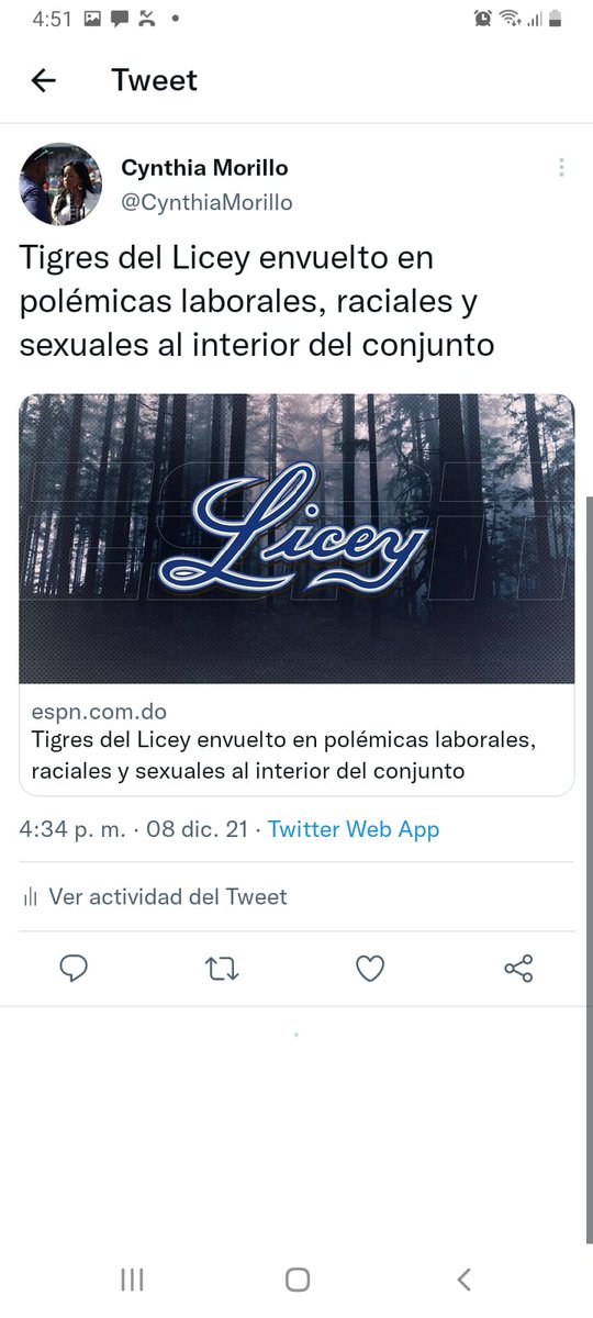Cynthia Morillo tweet media