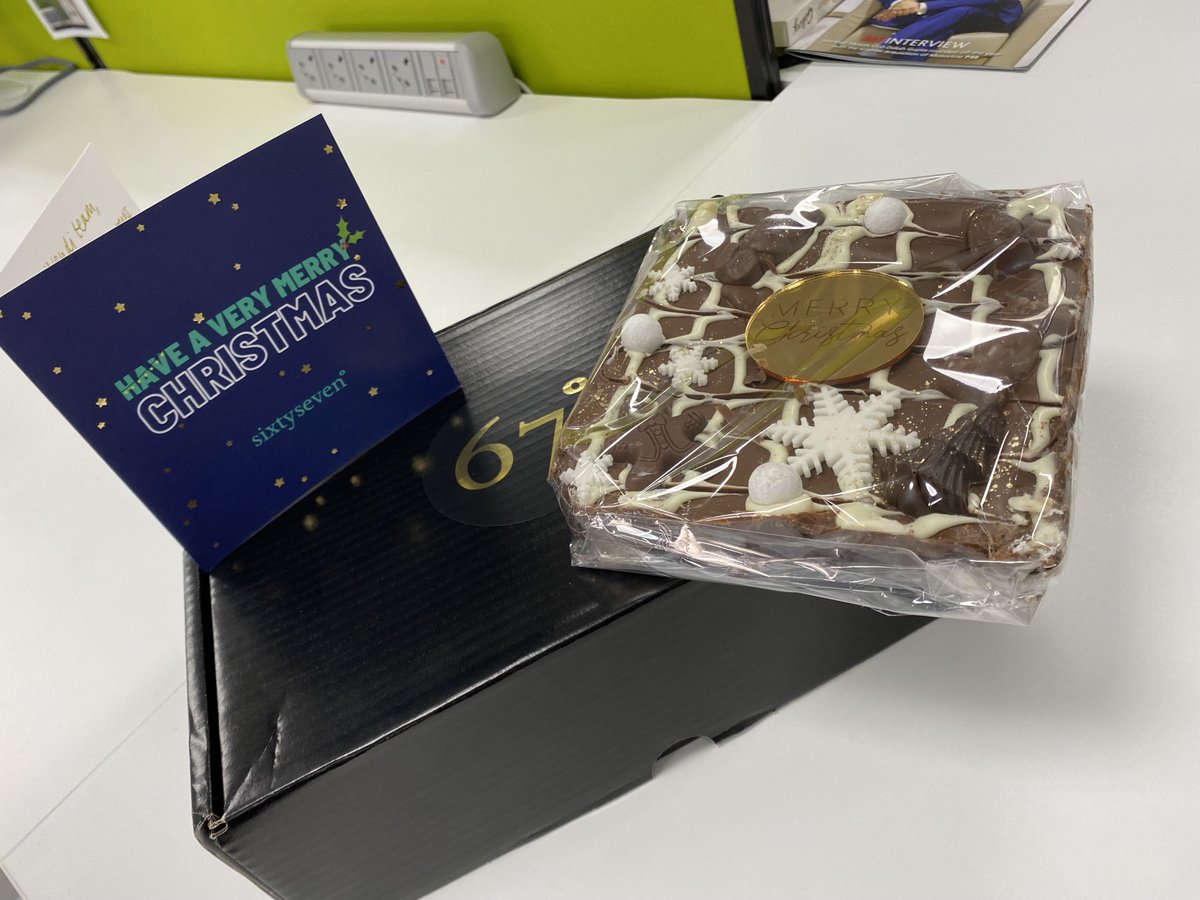 iVendiLtd's tweet image. Huge thank you to the team at @67degreesuk for our Christmas brownies! These'll be gone in a few minutes 😋