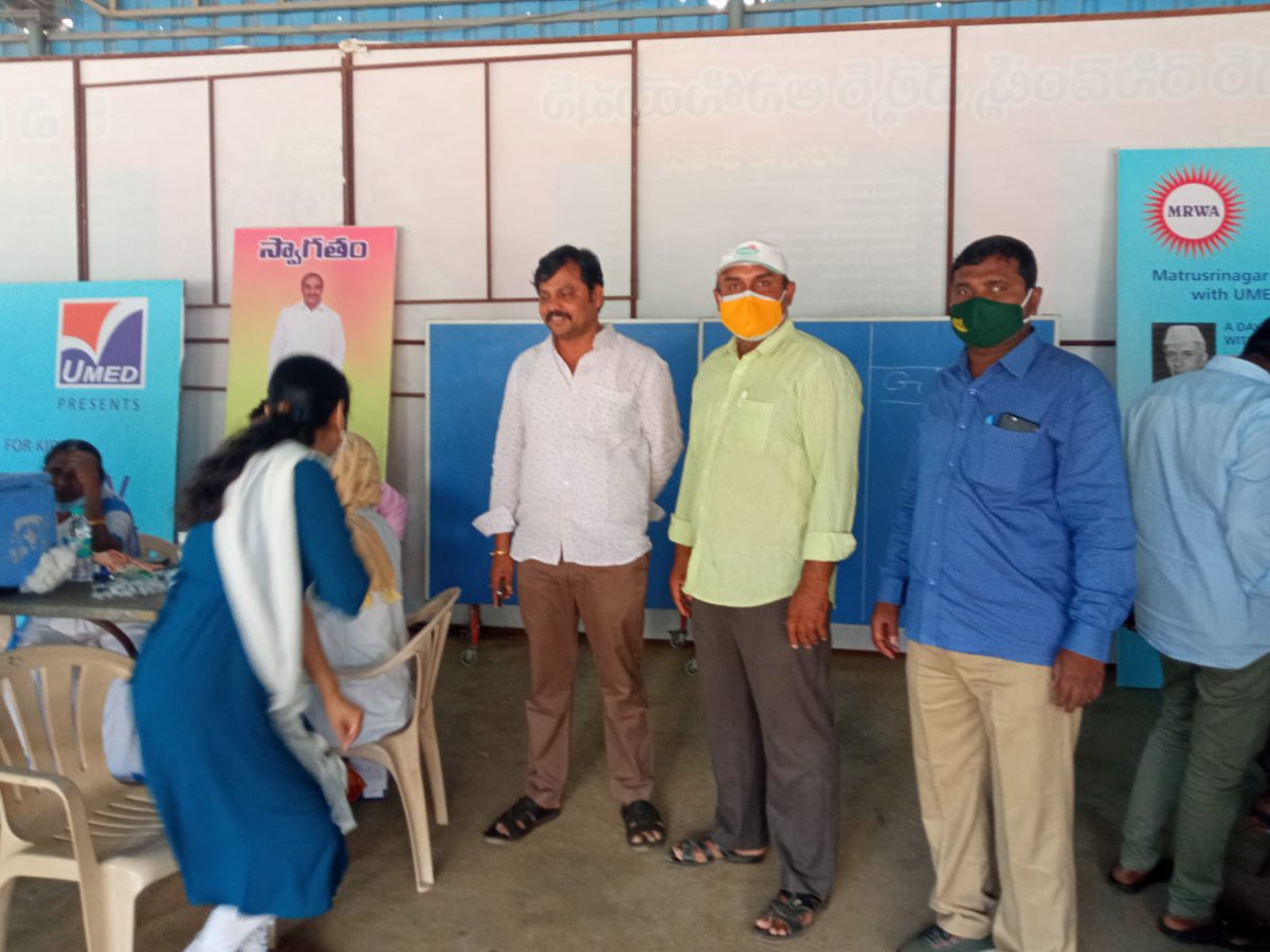 MatrusriA's tweet photo. Organized Free COVID Vaccination Camp for the residents of Matrusrinagar with the help of GHMC and PHC. Thanks to @AE_Madhapur_C21 @Dc21Ghmc @ZC_SLP @GandhiArekapudi @jagadishvcorp @AnilKavuri1 https://t.co/5Vv9Emt46U