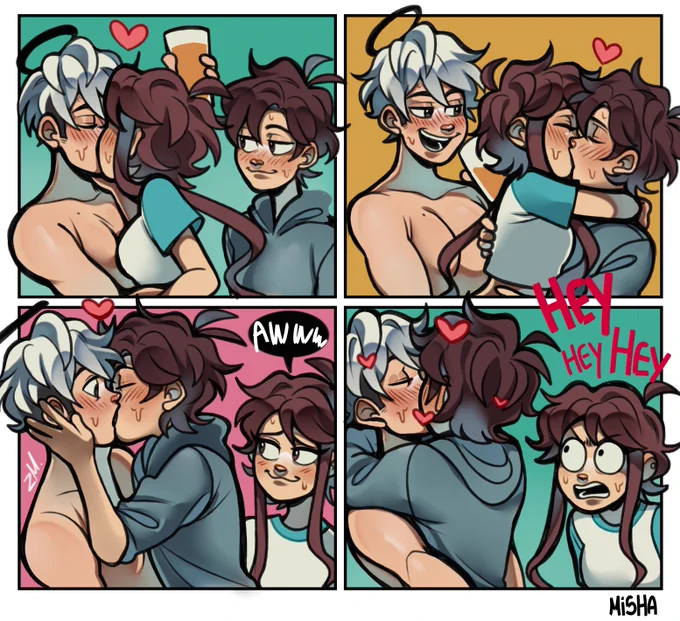 HEY! Solo era un piquito😠❤️
#oc 