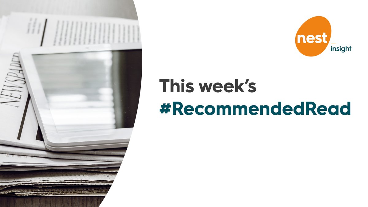 This week's #RecommendedRead by <a href="/ThomaisMassala/">Thomais</a> &amp; @IPR_NickP builds on our joint research with <a href="/UniofBathIPR/">IPR</a> into the steps that led to the success of the UK pension reforms (1997-2015). Read the article: journals.sagepub.com/doi/10.1177/13… &amp; visit our programme page: nestinsight.org.uk/uk-pension-ref…
