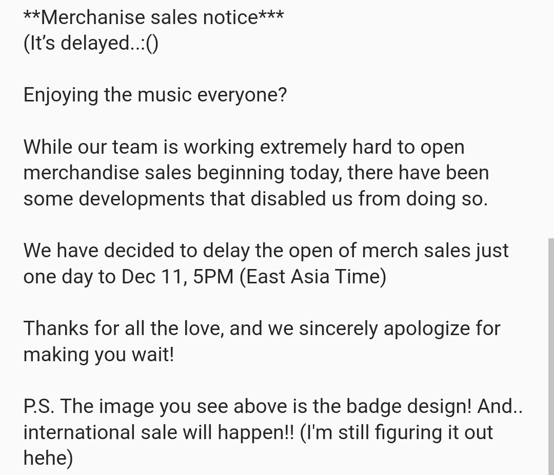 마음이 내려 쌓이면 MD 판매 공지!!
11일 오후 5시 오픈