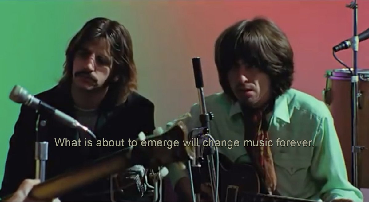 afcwim's tweet photo. Amazing scenes from The Beatles documentary. #afcw https://t.co/eVv9E9Nz8j