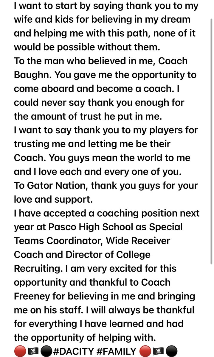 CoachPatterson_'s tweet image. Let's get to work! 😈😈 @AlphonsoFreeney @PHS_Principal @PascoHS_Booster @PascoPirates_FB