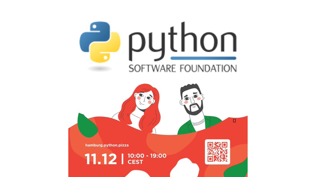 pythonpizzaconf's tweet photo. We want to thank our sponsor The Python Software Foundation !
Do you do π and are not a PSF member? Sign up! https://t.co/ll6GvQdIVI
@ThePSF is an organization devoted to advancing open source technology related to the Python programming language.
#PythonPizzaHH2021 #sponsor https://t.co/F1bY1F9Ba3