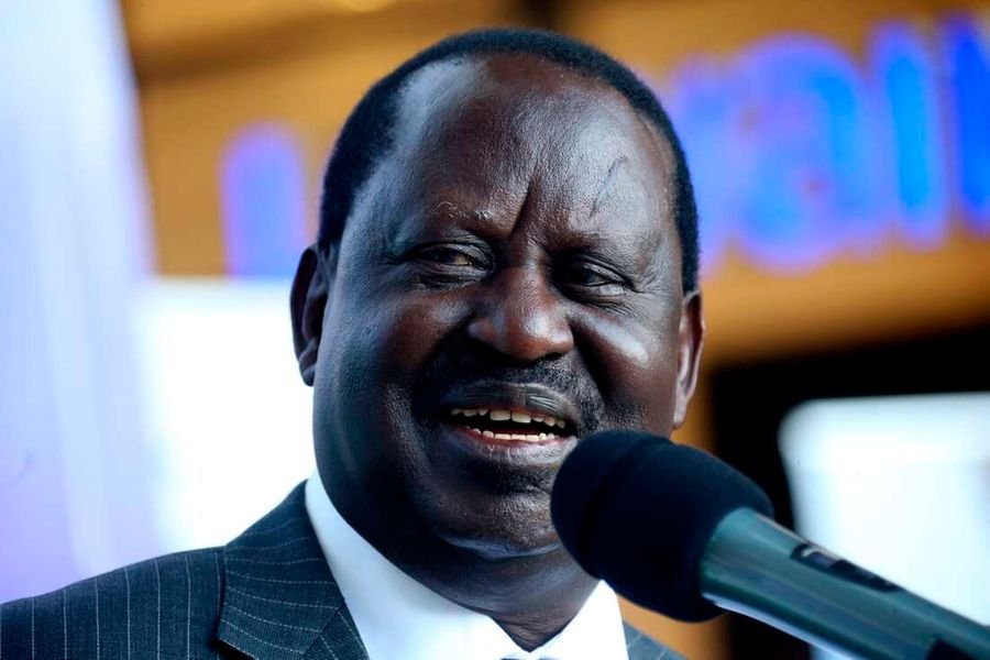 NationAfrica's tweet photo. ODM LEADER Raila Odinga officially declares his candidature for presidency in 2022 at the Kasarani Azimio la Umoja convention. #AzimioLaUmoja https://t.co/b2c7v1hDaS