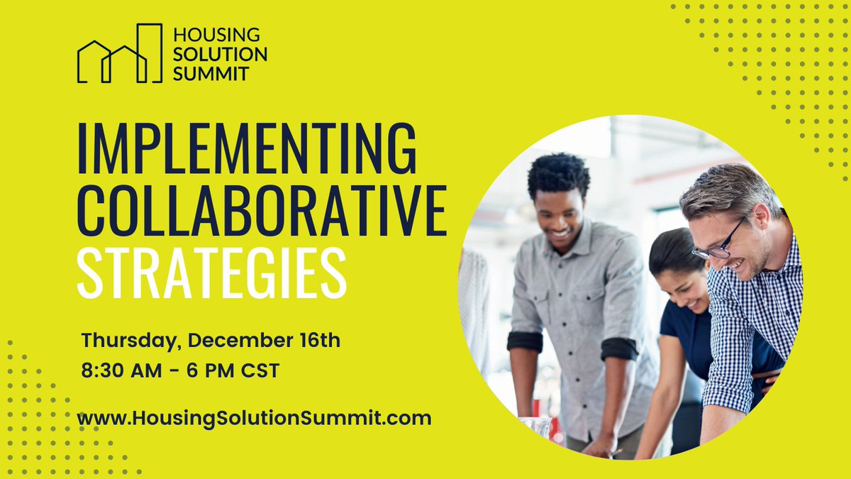 It's not enough to have good ideas for addressing the #HousingCrisis.  It takes the successful implementation of a system strategy. Learn how communities can work together to have greater success in addressing the housing challenges they face. Register now bit.ly/3lOInUA
