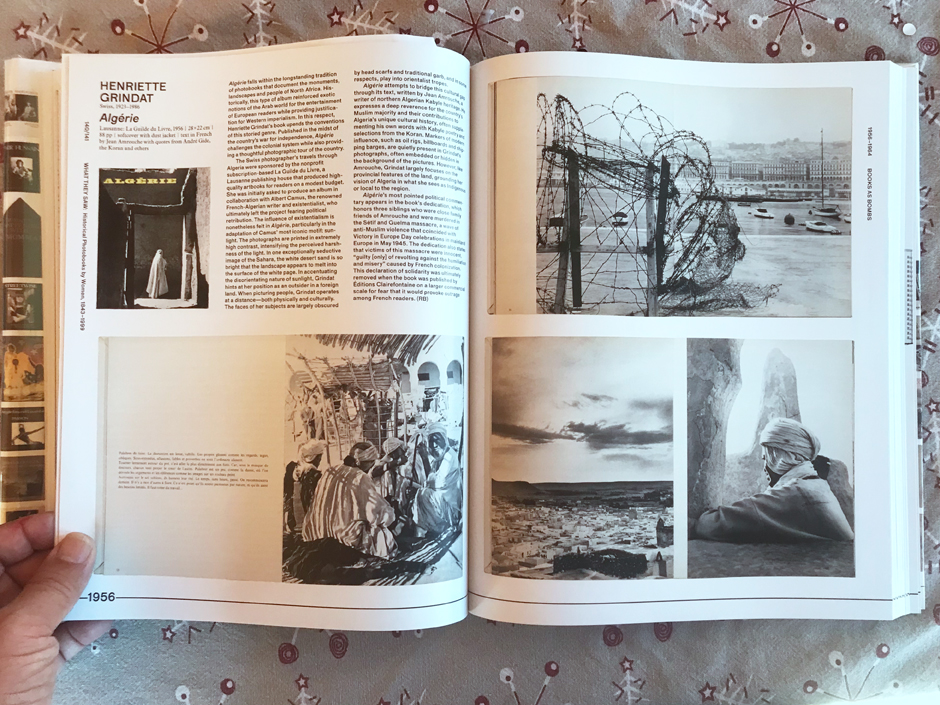 Photobook: What They Saw: Historical Photobooks by Women, 1843–1999, Russet Lederman/Olga Yatskevich. An ambitious recalibration of photobook history, organizing a sometimes overwhelming stream of information/new discovery into manageable chunks. (Andrews) collectordaily.com/russet-lederma…