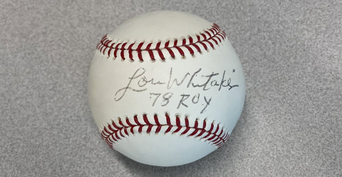 #Giveaway - RT &amp; FOLLOW <a href="/DETAuthentics/">Detroit Tigers Authentics</a> for a chance to win:

Lou Whitaker Autographed Baseball with Rookie of the Year Inscription

One winner will be picked at random and notified by DM on 12/12/21. #DetroitRoots