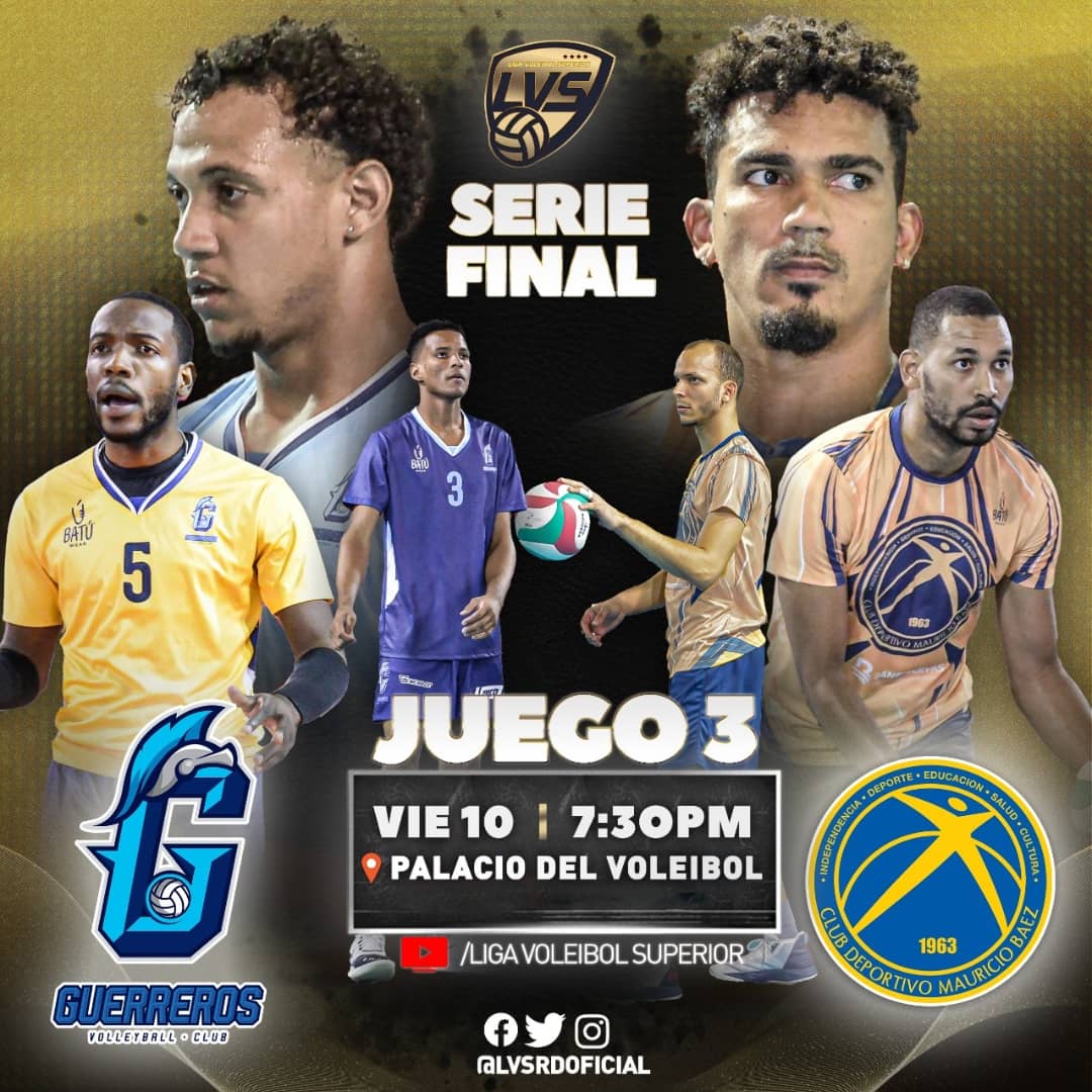 ¿HOY TENDREMOS CAMPEONES?

<a href="/cristoreyvc/">Cristo Rey Volleyball Club</a>👑 tiene la oportunidad de hacerce con la copa si logran vencer esta tarde a las <a href="/CaribenasVC/">CaribeñasVC</a>🌴.

Y en la rama masculina, a las 7:30PM los <a href="/GuerrerasVC/">Guerreras Volleyball Club</a> deben de derrotar a <a href="/CDCMauricioBaez/">MauricioBáez Oficial</a> para consagrarse como campeones.

#LVS2021 #FinalLVS