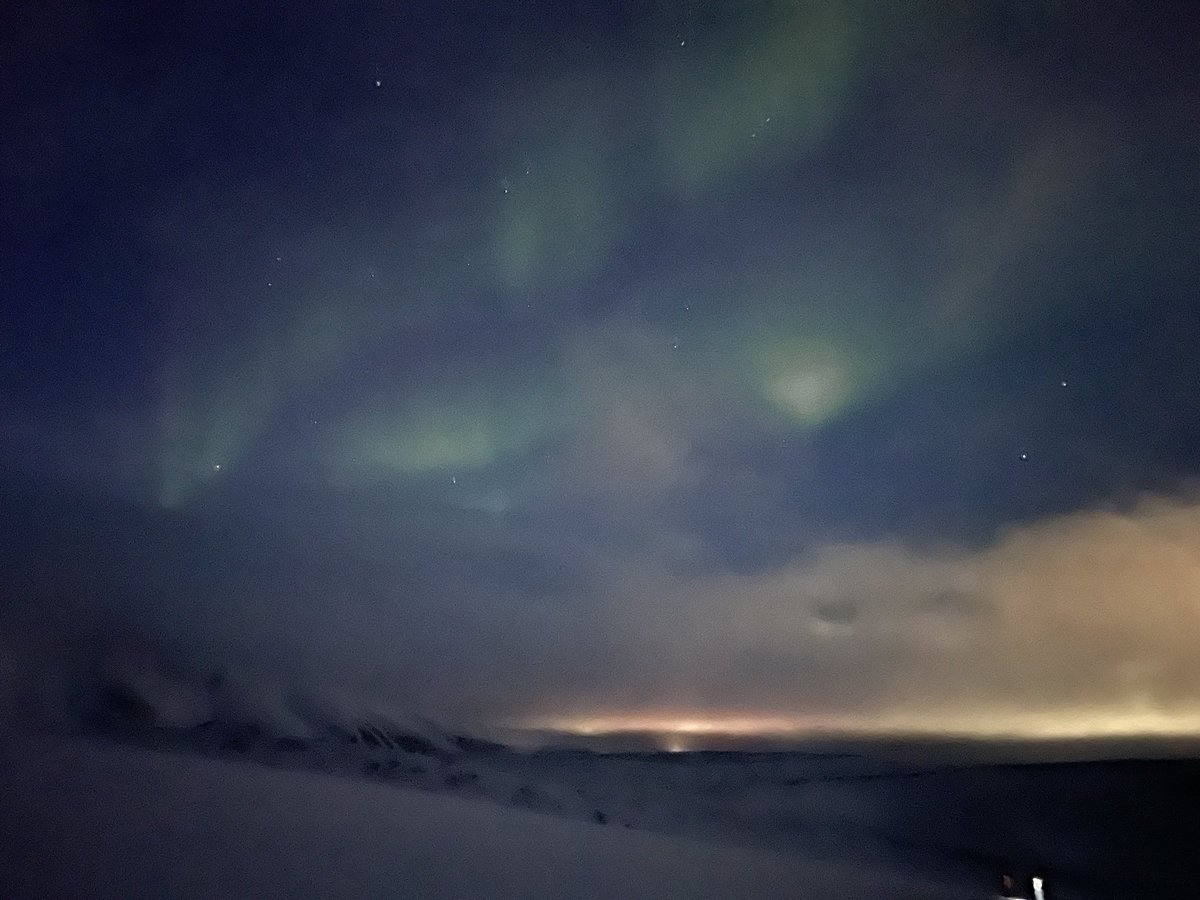 ramonibus's tweet photo. @vdlorenzo_CNB @CNB_CSIC @UAM_Madrid From mine a nice Aurora Borealis (short sampling in Svalbard)! Also a good sign! https://t.co/lVKDNf39ip