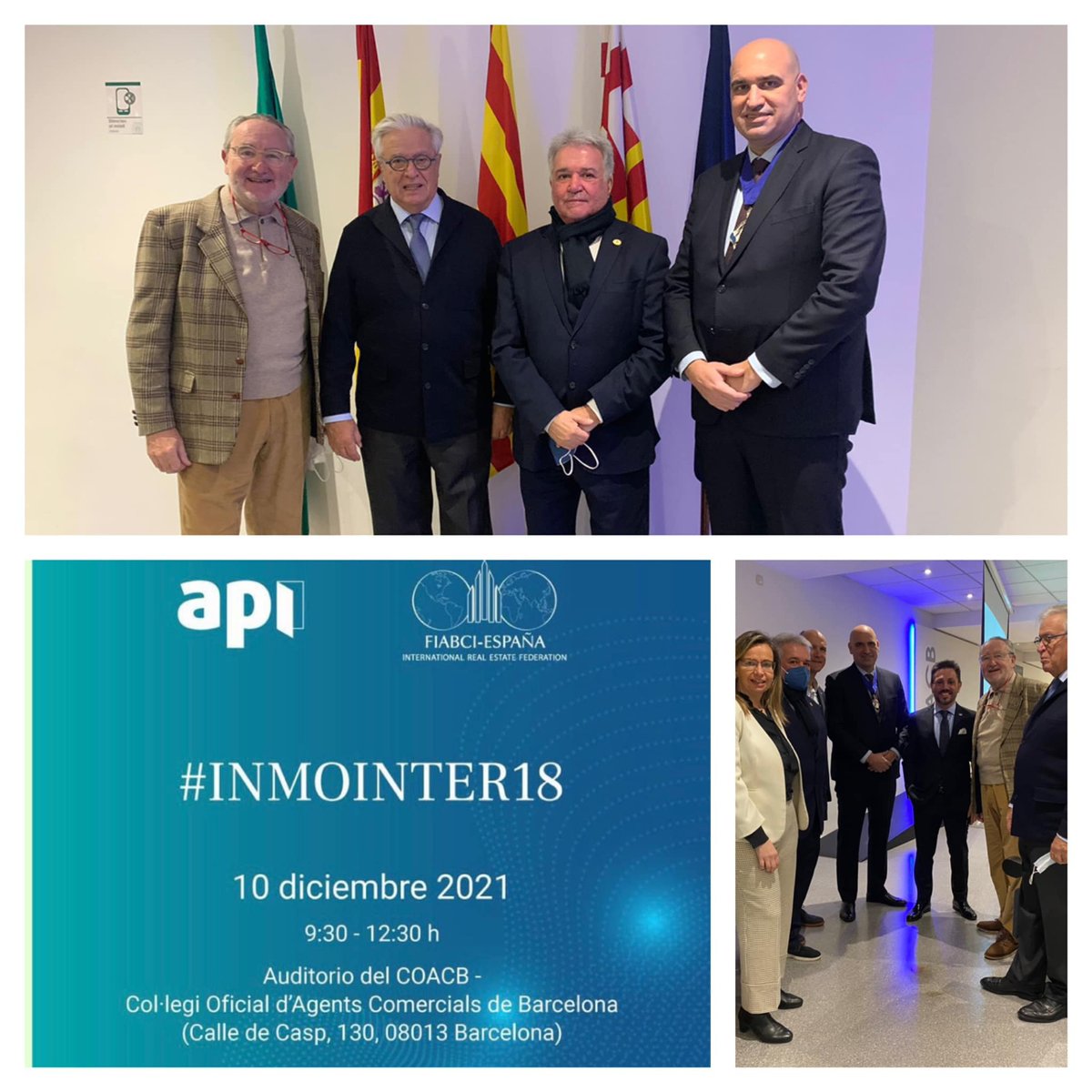 consejoCOAPI's tweet photo. 🗣️🏠 Hoy nuestro presidente @DueloGduelo, presidente de Consejo General COAPI, ha estado presente en #Inmointer, jornada de debate sobre las principales tendencias del sector organizada por @FiabciSpain. https://t.co/ycqoUrAH3Y