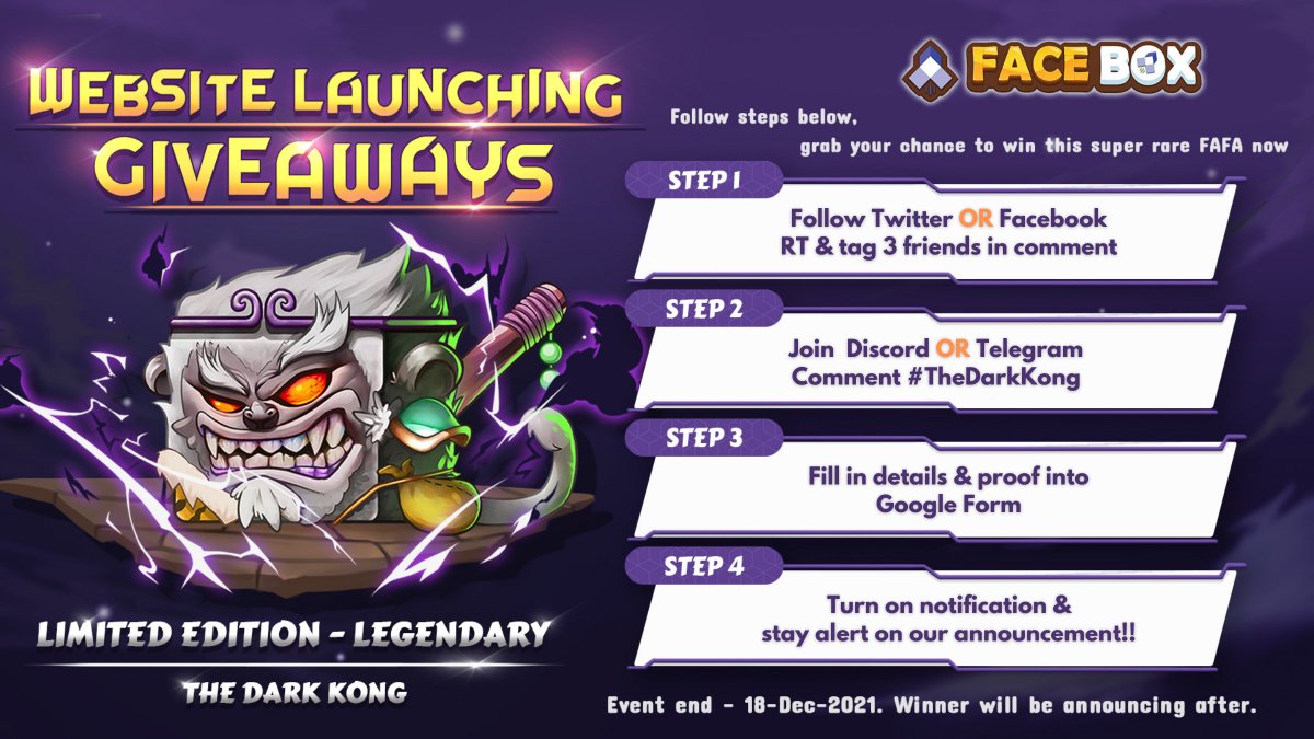 FaceBox_app's tweet photo. Giveaways Steps Adjustment✨

We know it takes complex steps to submit the Giveaway forms, so we are reducing the steps for you! We don't want anyone miss this chance by mistakes!

Check steps below👇 https://t.co/Ofznbd8Uwc
