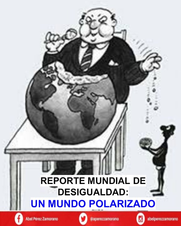 aperezzamorano's tweet photo. Buenos días, te invito a leer mi artículo semanal titulado: 
REPORTE MUNDIAL DE DESIGUALDAD: UN MUNDO POLARIZADO
Para consultarlo, lo puedes encontrar en el siguiente link:
https://t.co/UkkT2cNua6 https://t.co/NdrwSaX90f