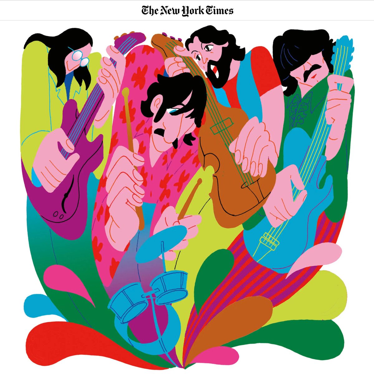 Callaway Arts & Entertainment (@callawaymedias) on Twitter photo Still processing the Get Back documentary? Check out @jerehester's <a href="/nytimes/">The New York Times</a> op-ed on the lessons we can all learn from watching 6 hours of the thrilling behind-the-scenes sessions. Art by Zeloot.
#thebeatles #thebeatlesgetback Still processing the Get Back documentary? Check out @jerehester's <a href="/nytimes/">The New York Times</a> op-ed on the lessons we can all learn from watching 6 hours of the thrilling behind-the-scenes sessions. Art by Zeloot.
#thebeatles #thebeatlesgetback