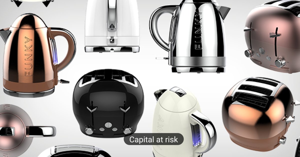 join_r_europe's tweet photo. Who said houseware couldn't be stylish? 🤔 @FunkyAppliance is taking popular domestic appliances and giving them a funky twist! 

Their products have been recognised for excellent design and build quality 🙌

Join their campaign, check out the pitch👇
https://t.co/rcX4jwBeuO https://t.co/pDUmxCtvZ0