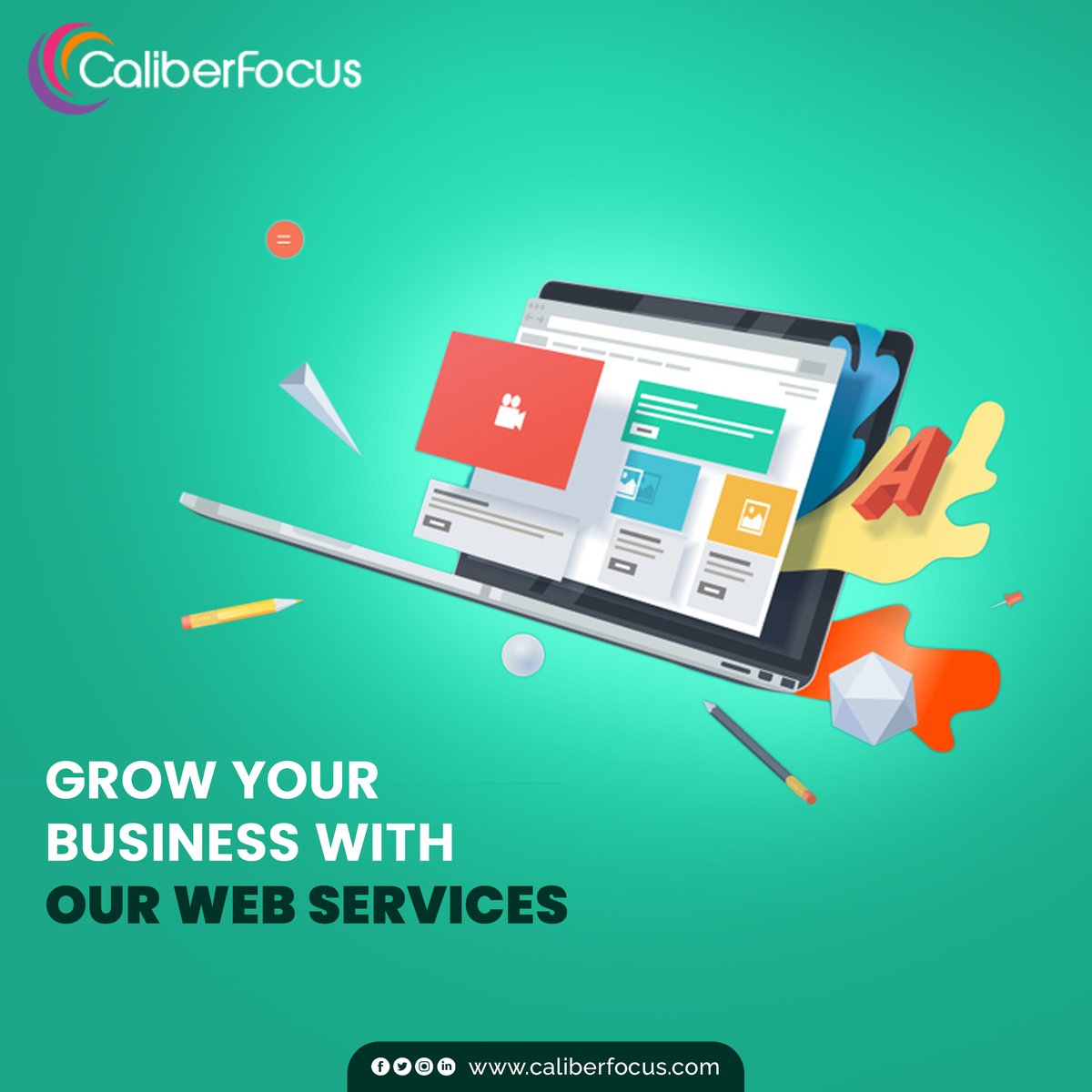 CaliberFocus's tweet image. The primary action to maintain a healthy business is to care for your consumers and provide them with the most up-to-date information. This is made possible while using CaliberFocus to maintain your technology up to date.
 
#caliberfocus #website #webdevolopment #eCommerce
