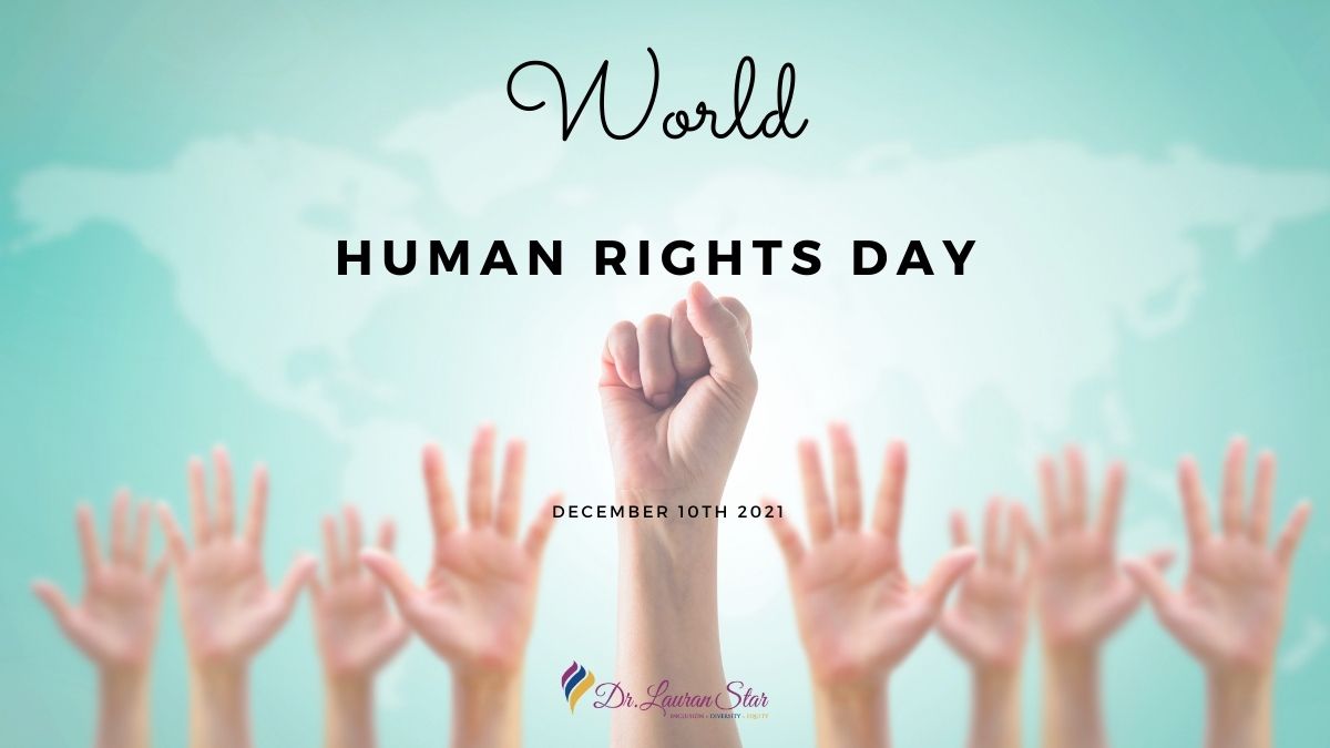 ActorRobinLynch's tweet photo. "To deny people their human rights is to challenge their very humanity..."- Nelson Mandela 
#diversity #inclusion #equity #workplace #speaker #drlauranstar #dei #business #worldhumanrightsday https://t.co/pu2JTD5x0O