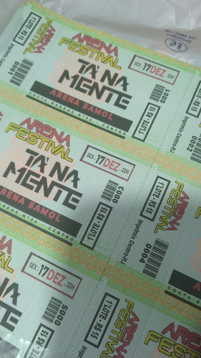Vem garanta sua entrada aqui no local do show. Seu final de semana tá garantido 😉