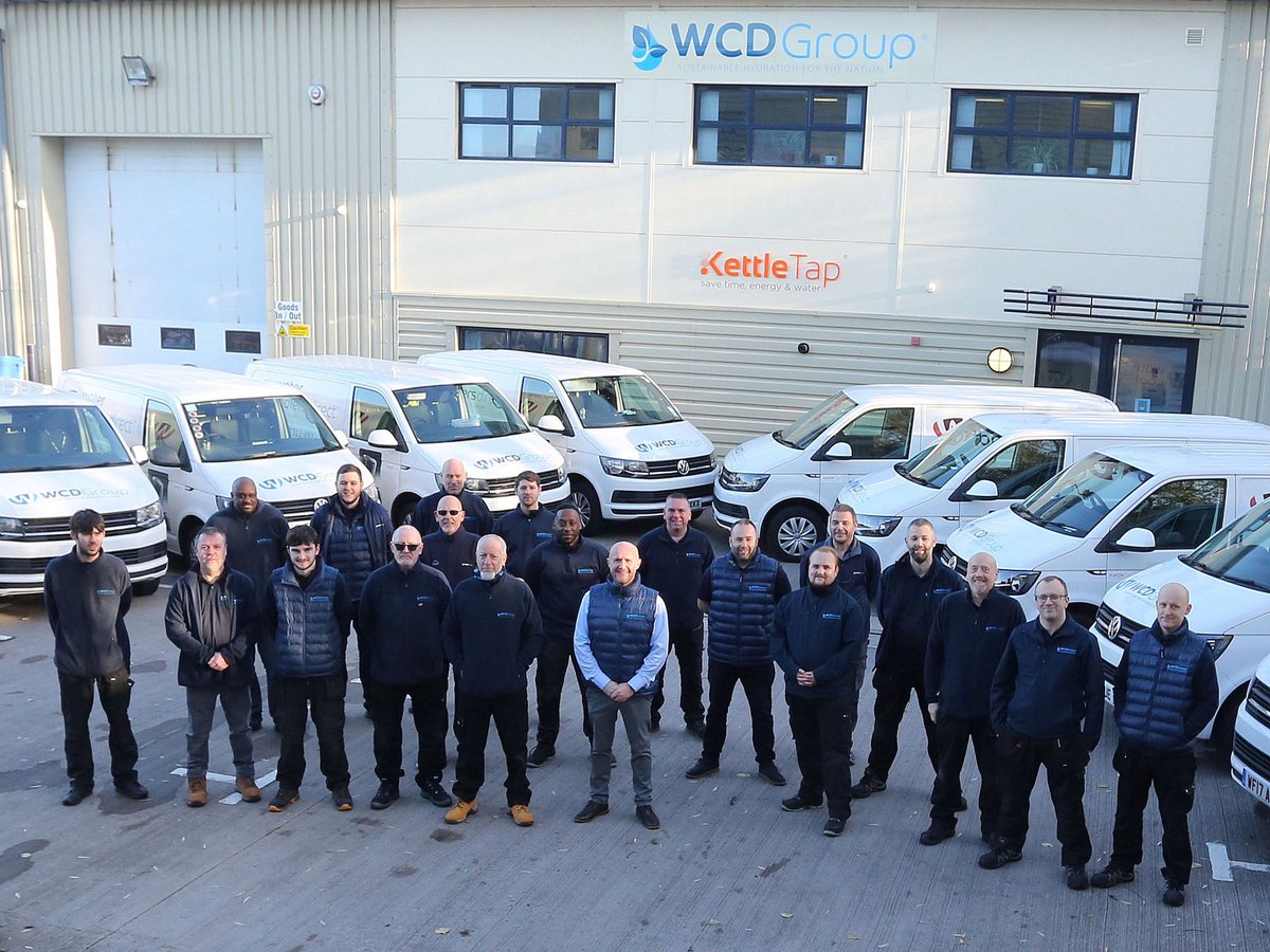 WaterCoolersUK's tweet photo. Great to get the whole team together @WaterCoolersUK HQ this bright morning while our #engineering team hold their annual conference! 

#teamwork #sustainable #hydration #business #sales #marketing #customerservice #finance #warehousing #gloucestershire #coolers #hottaps #boilers https://t.co/yXTAiwdHoU