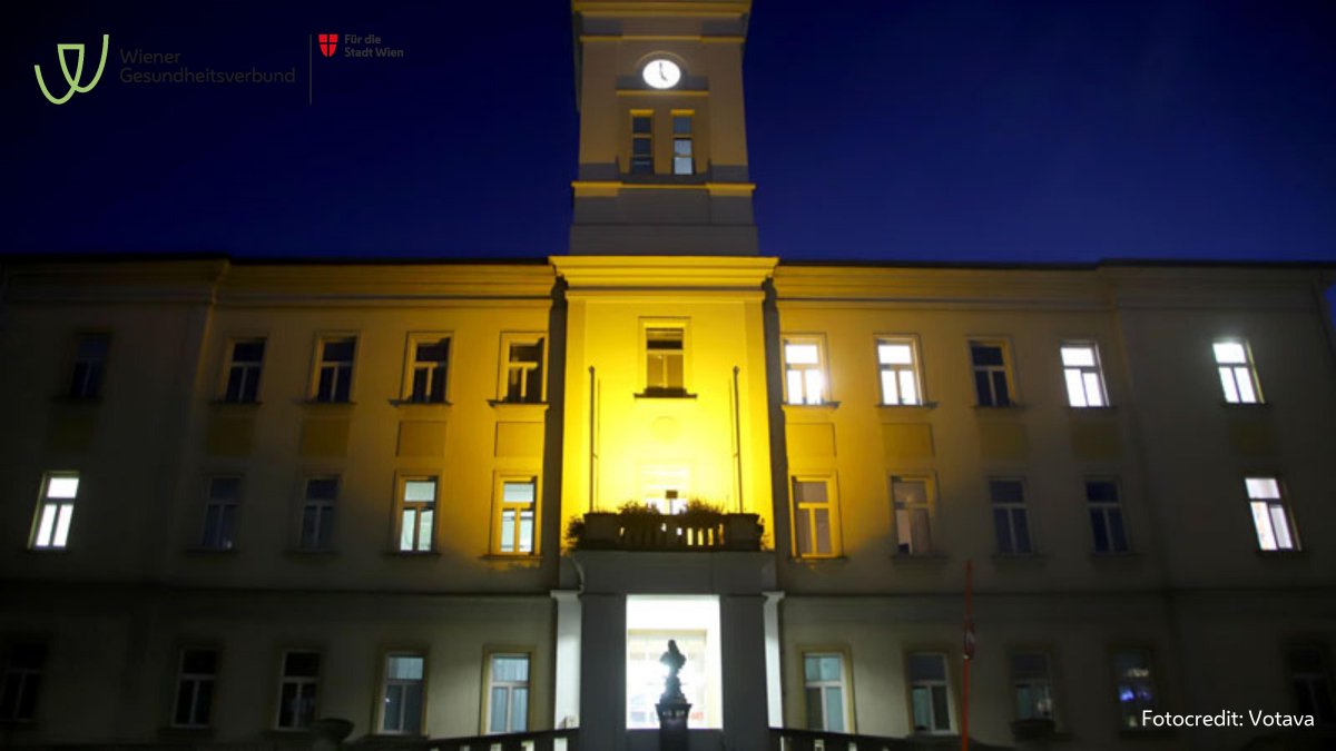 wiengesundheit's tweet photo. 16 Tage lang leuchteten unsere Kliniken orange, um ein Zeichen gegen Gewalt an Frauen zu setzen. In Österreich macht mindestens jede 4. Frau Erfahrungen mit körperlicher oder sexueller Gewalt. Gewaltschutz geht uns alle an! Mehr dazu: https://t.co/NJ8PcxRxm2 #OrangeTheWorld https://t.co/f2XBABkKzA