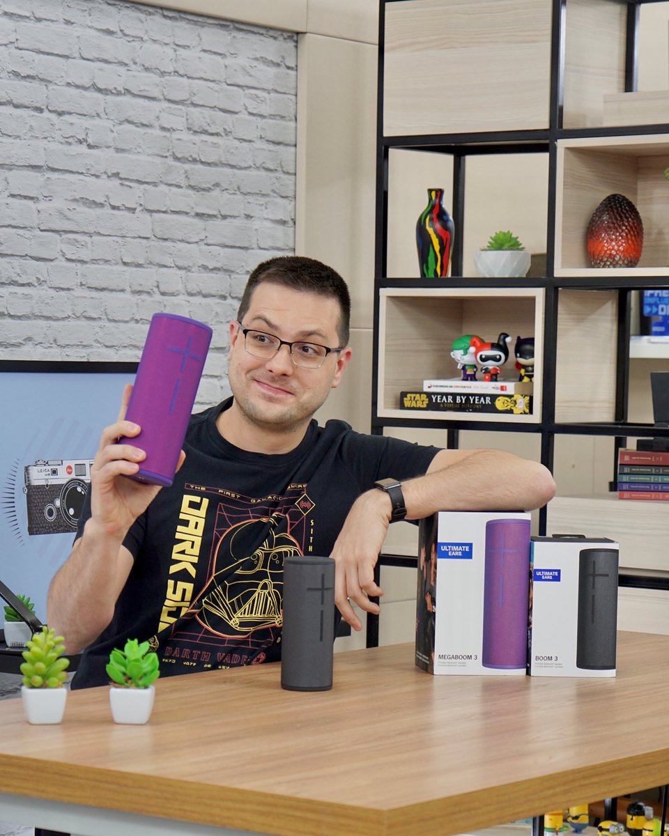 BeTechers's tweet photo. Tem vídeo novo no Canal de Unboxing dessas belas caixas de som da Ultimate Ears!! A Boom 3 e a Mega Boom 3 tem uma assinatura sonora bem bacana e resistência de sobra, colocamos até fogo nelas pra testar… 😅

Confiram: https://t.co/vRYEY7UOfz 

#unboxing #megaboom @ultimateears https://t.co/dEeWFmvNSF