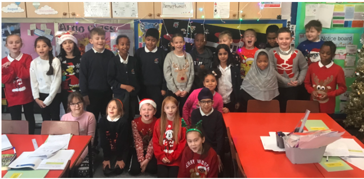 InglehurstJun's tweet photo. Year 4 enjoyed wearing their novelty jumpers today to raise money for the charity, Save the Children! #IJSYear4
Donate what you can at:
https://t.co/4DUBsx30Ke https://t.co/sh2kH2cCcq