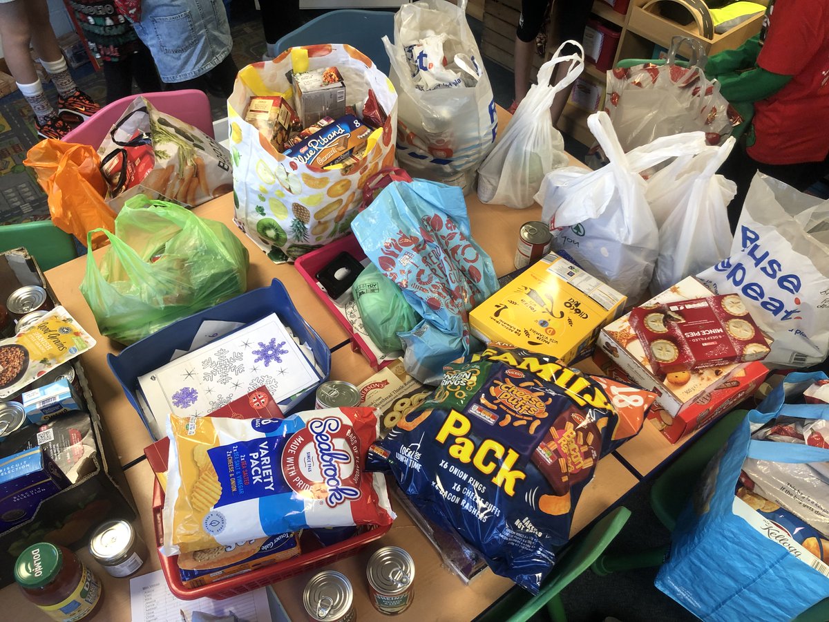 StTeresasPen's tweet photo. A huge thank you to the families of St Teresa’s for donating over 413 items of food for the Penwortham foodbank. This will make a massive difference to many people in need. It couldn’t have been done without you and the wonderful Mini Vinnie group. https://t.co/z4tTrNlov6