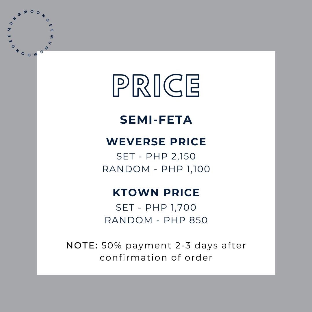 mungmoongeeph's tweet photo. ENHYPEN [DIMENSION:ANSWER] PH GO | #MMG_GOS

PRICES
✨WEVERSE 
PHP 1.100 (RANDOM)
PHP 2.150 (SET)
✨KTOWN
PHP 850 (RANDOM)
PHP 1,700 (SET)

ETA: SEMI-FETA
DOO: UNTIL RELEASE DATE
DOP: 50%DP 2-3 days upon confirmation + 50% upon arrival in PH

DM for inquiries 🤗 https://t.co/bDOEqKPjhj