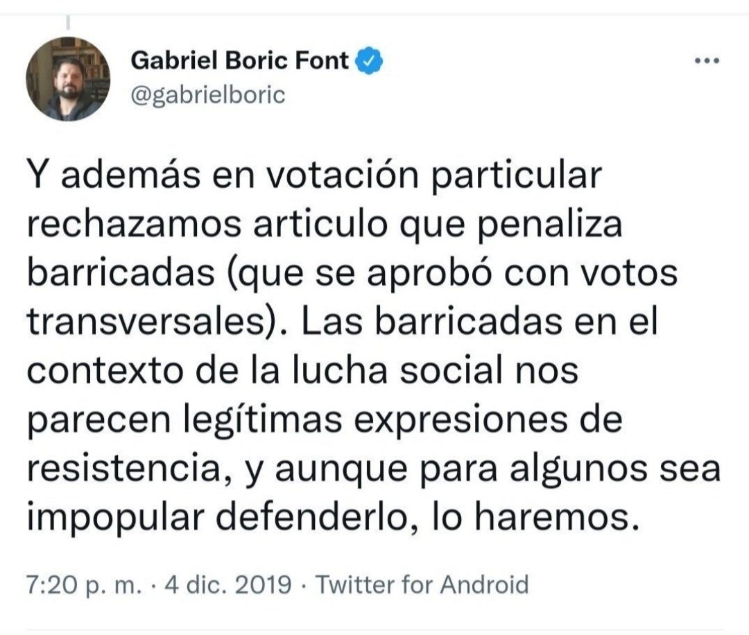 ines_oliva's tweet photo. "jamás he validado la violencia" dice el chanta #BoricAcosador https://t.co/lrkKHXriEU