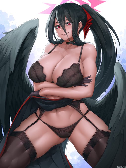 She doesn't need to nude
Hanekawa Hasumi #BlueArchive #ブルアカ 