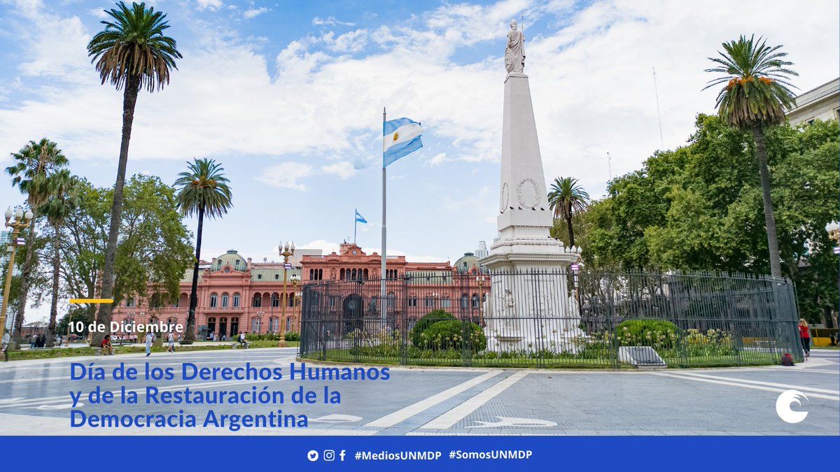 👍 La celebración conjunta del Día de los Derechos Humanos y el Día de la Restauración de la Democracia en la Argentina remarca la importancia de un sistema democrático que preserve los derechos humanos de todas las personas. 🇦🇷
#DiaDeLosDerechosHumanos #DiaDeLaDemocracia