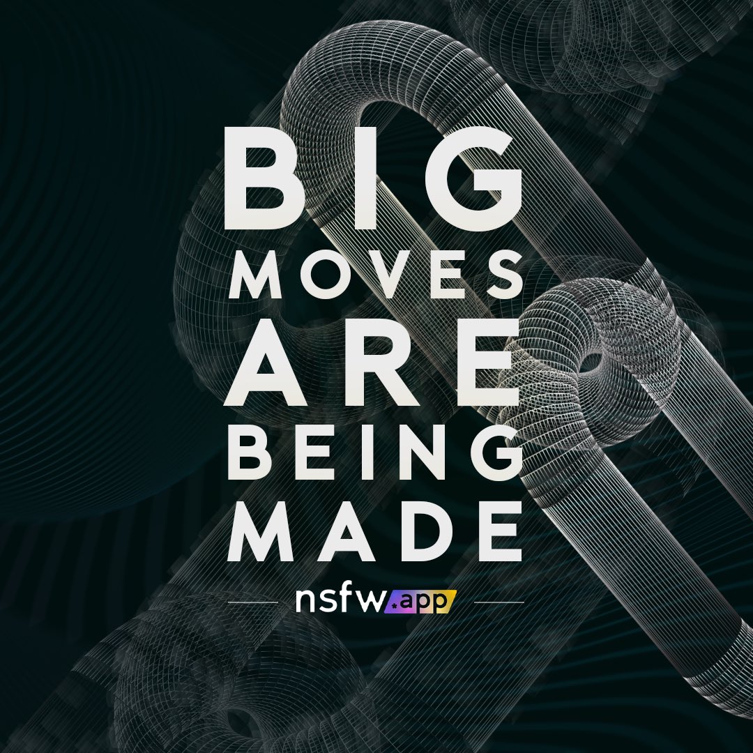 Who's looking forward to the release of our upcoming content sharing application on 01/01/2022? 📱

Built on blockchain technology, nsfw.app will be home to a variety of content genres.🤯

Sign up for the beta now ⬇️

forms.gle/yzqAaupg3cSQ7a…

#NSFWAPP
#PRT
#INTI