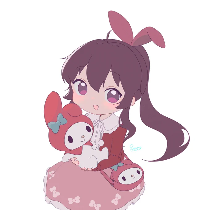 杉浦綾乃×マイメロディ
#ゆるゆり活動日記 