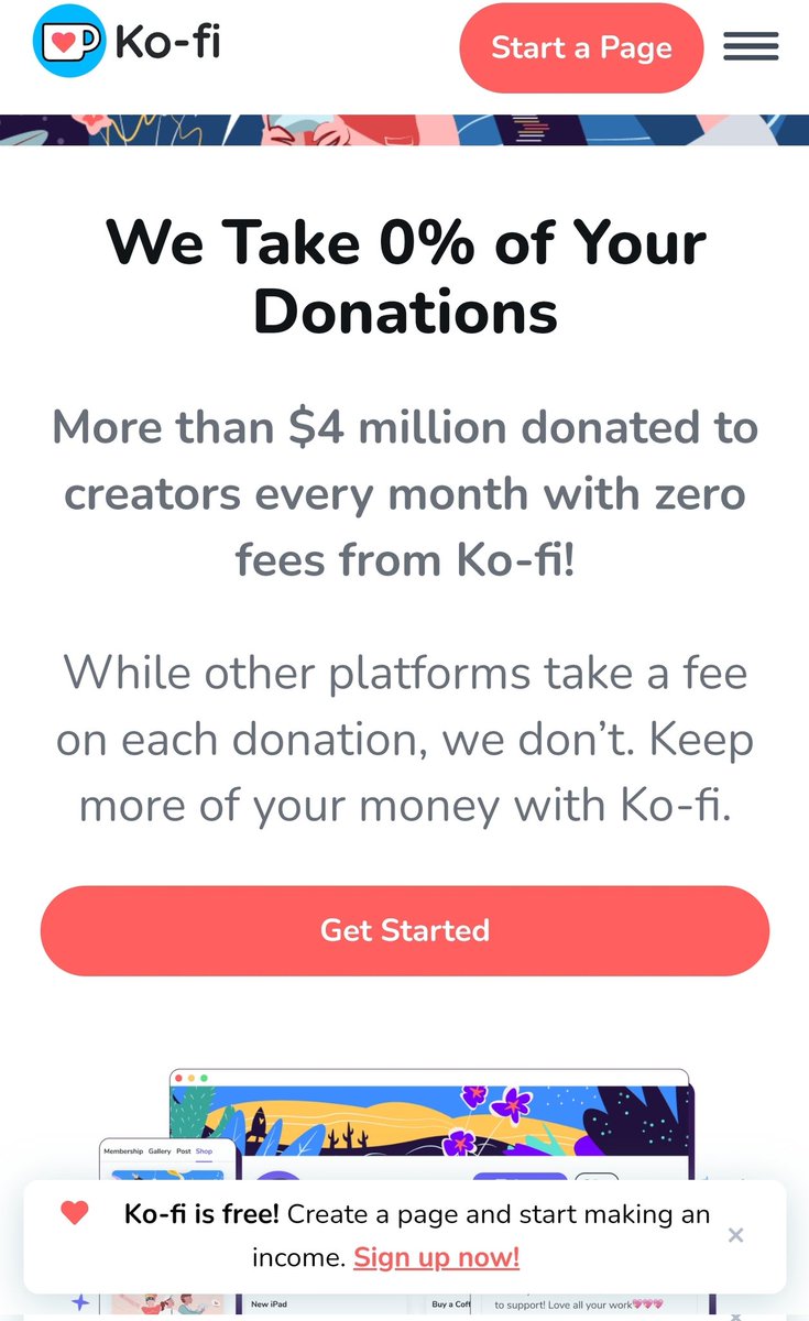 sexyspoonie's tweet photo. bc it sure SOUNDS like ko-fi works with PayPal

so they can say, "**WE** take none of your money!!"

but… PayPal does

and they pay ko-fi under the table

so TECHNICALLY ko-fi ISN'T taking YOUR money

bc it's now PayPal's money.

PLEASE prove me wrong @AskPayPal @kofi_button 🙏🏼 https://t.co/EJoDbHVSC1